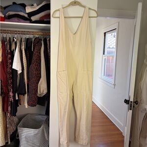 We The Free Beige Jumpsuit